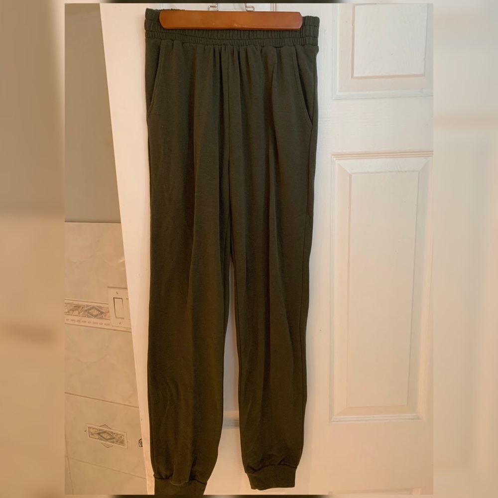 Dark Green Joggers/Sweatpants